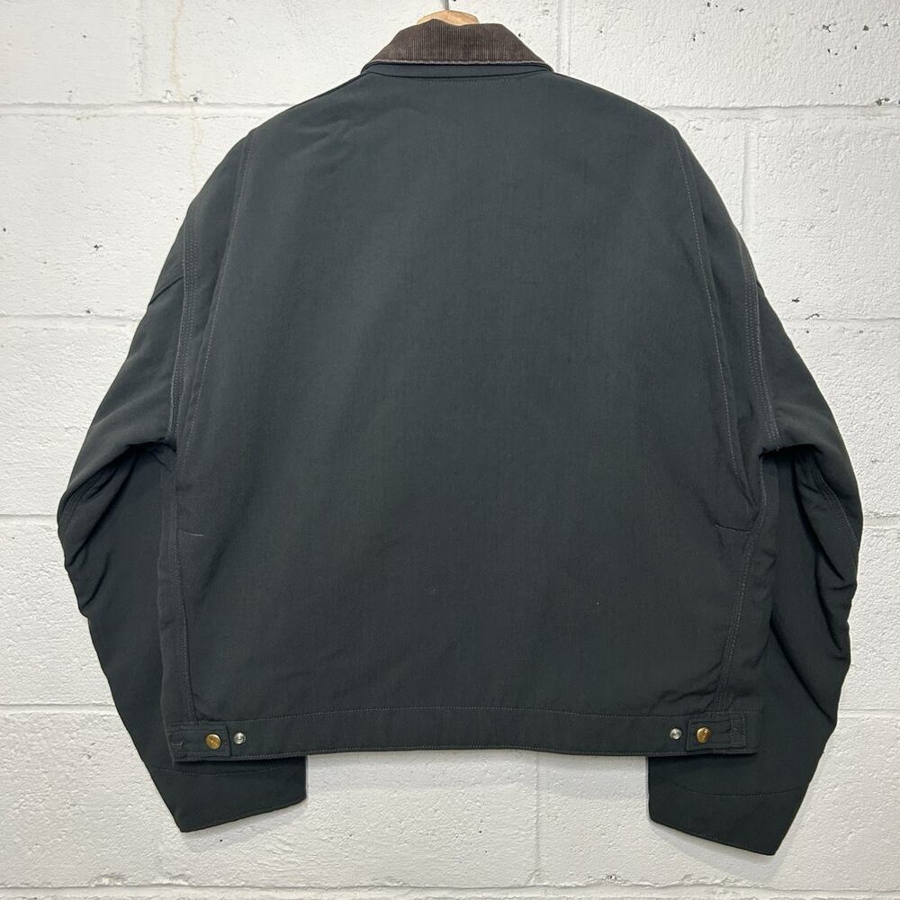 Vintage Carhartt Blanket-Lined Detroit Jacket “Charcoal” - Picture 3 of 16